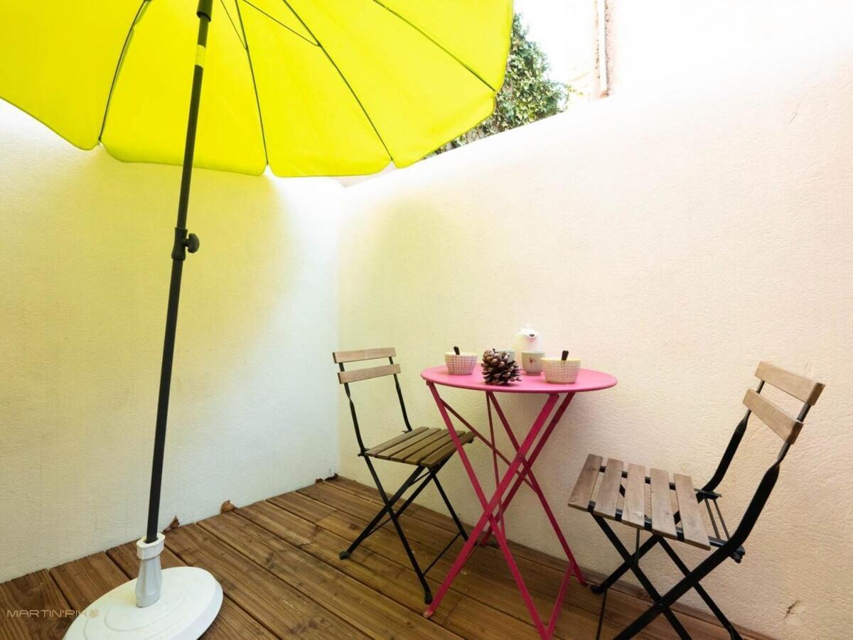 La Coquille - Terrasse Et Climatisation En Centre Ville - Gare Saint Roch Montpellier Kültér fotó